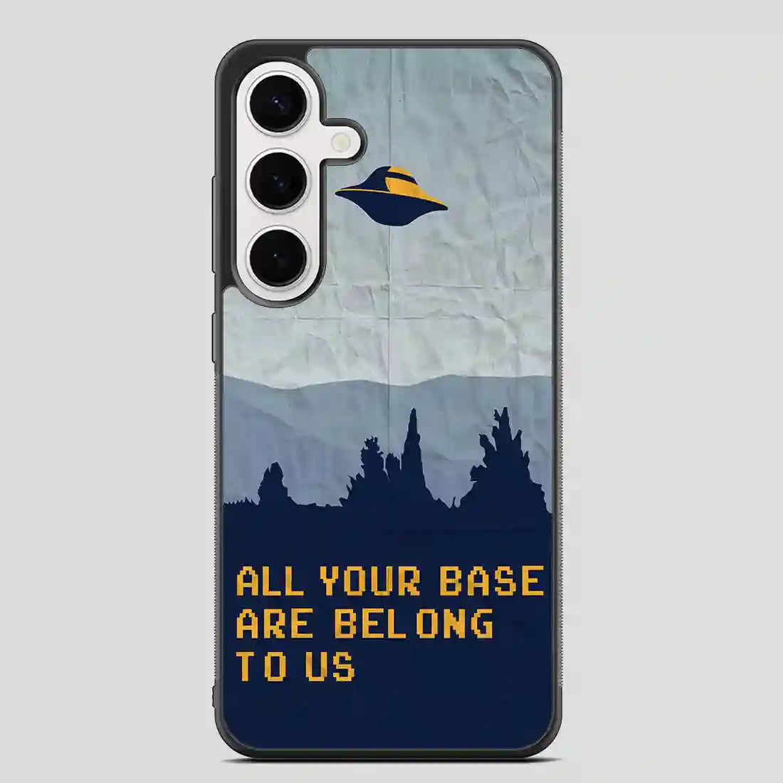 All Your Base Are Belong To Us Samsung Galaxy S24 Plus Case