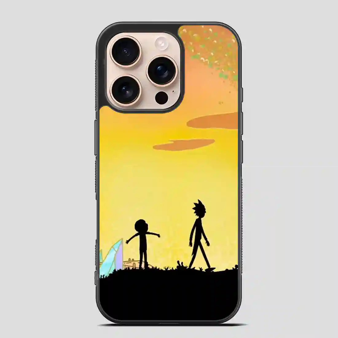 Rick And Morty Star Viewing Galaxy iPhone 16 Pro Case
