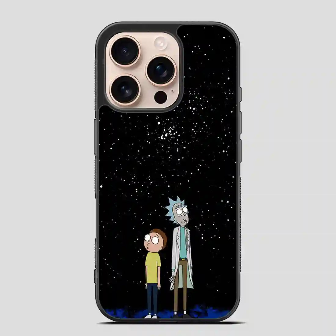 Rick And Morty Star Viewing Galaxy Vintage iPhone 16 Pro Case