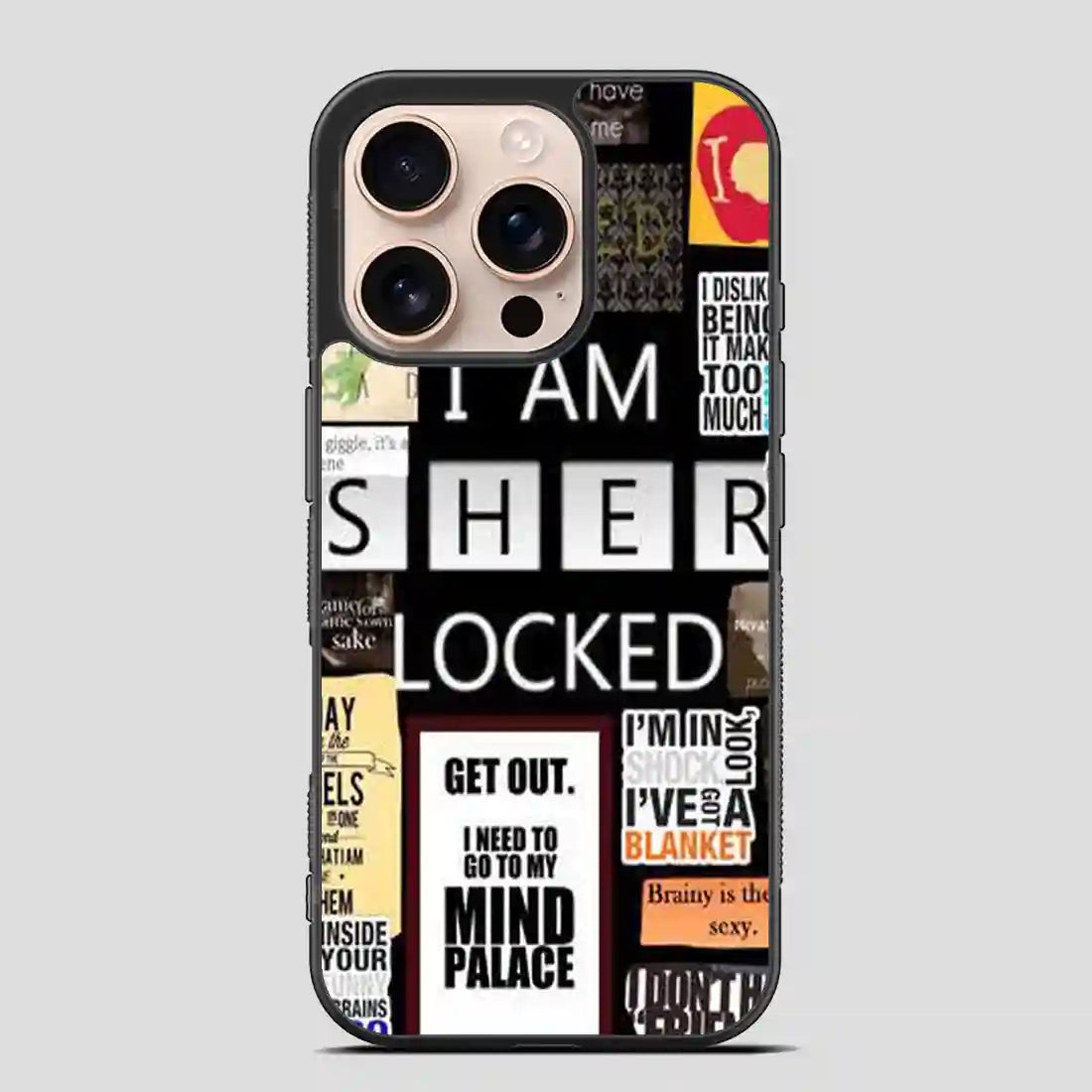 Sherlock Quote iPhone 16 Pro Case