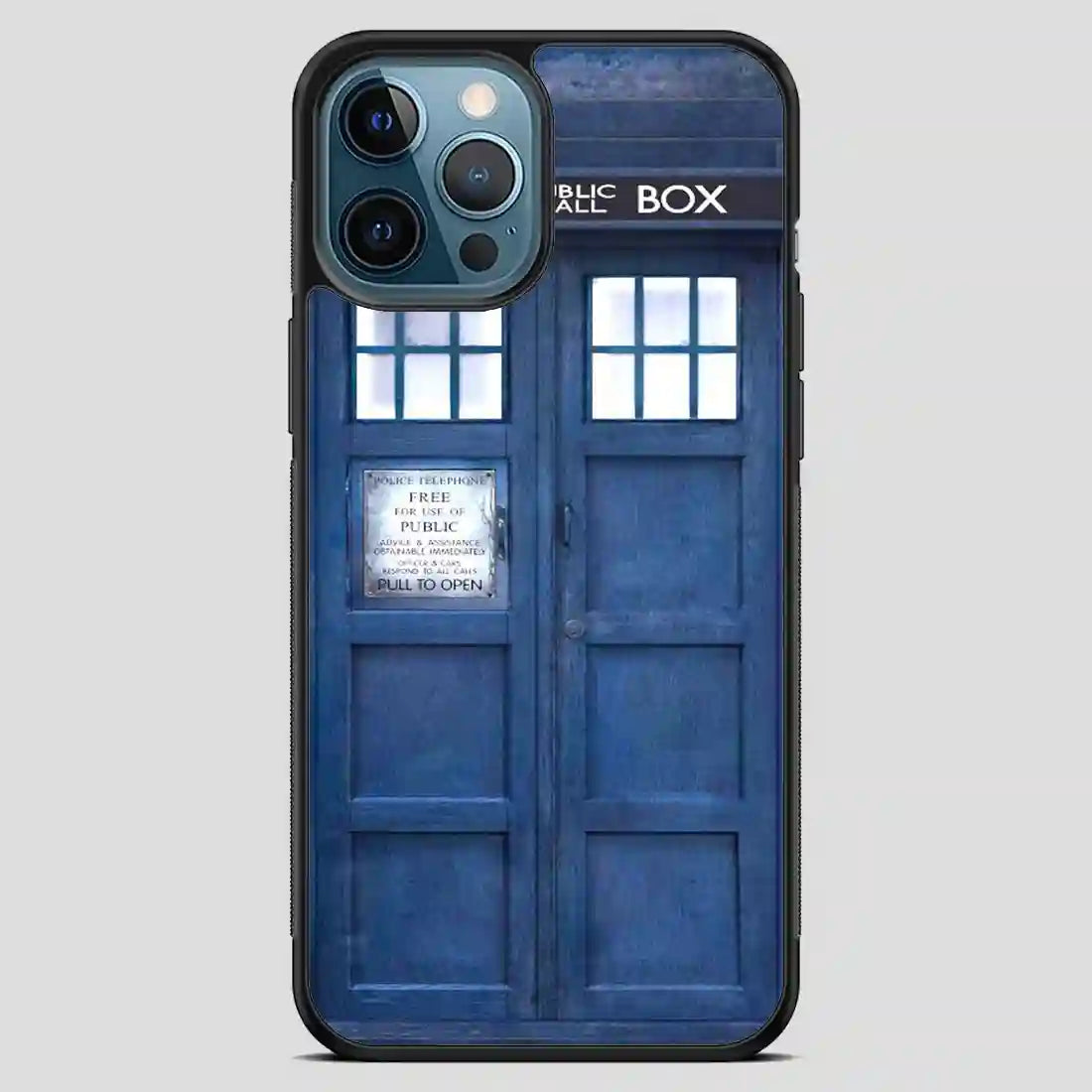 221B Of Tardis Doctor Who iPhone 12 Pro Max Case