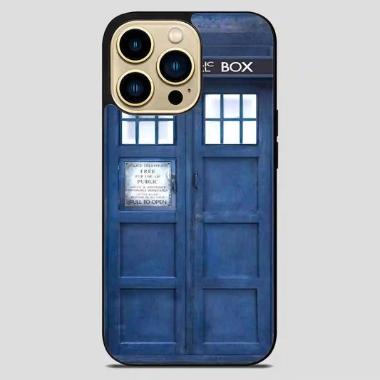 221B Of Tardis Doctor Who iPhone 14 Pro Max Case