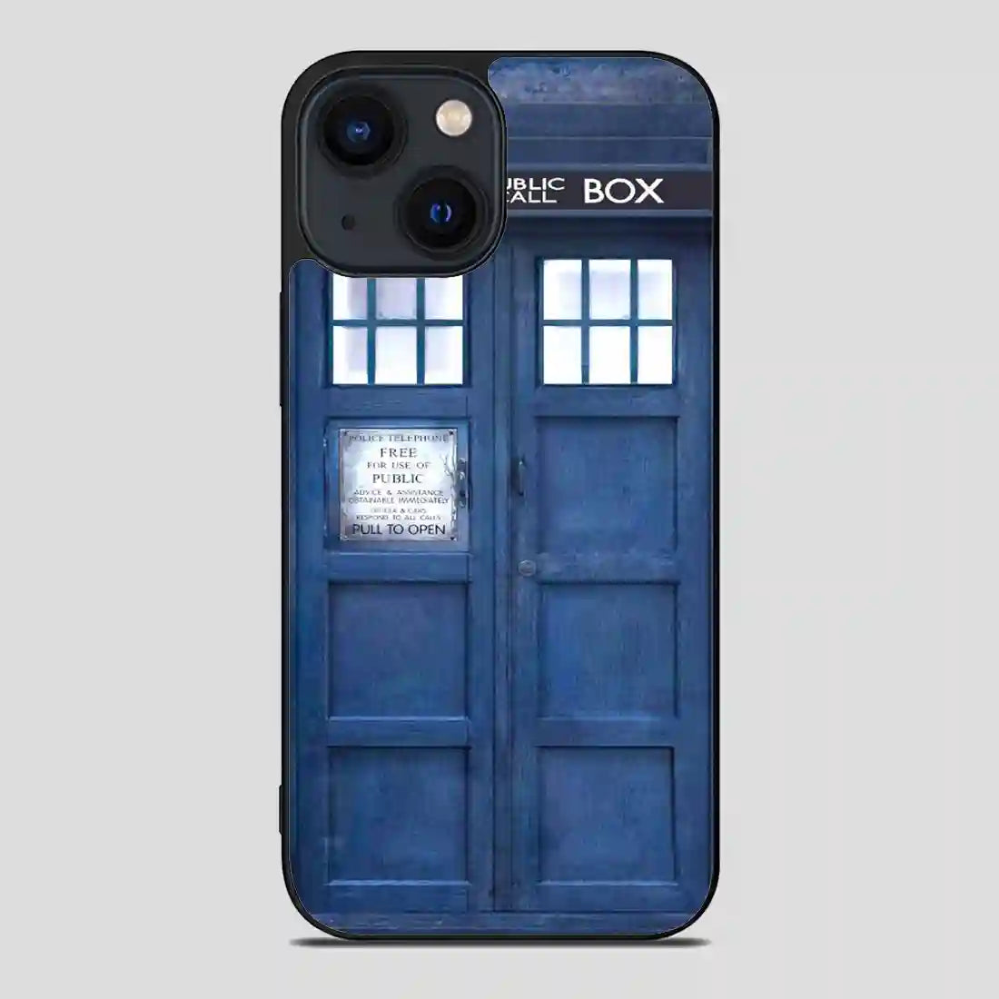 221B Of Tardis Doctor Who iPhone 14 Case