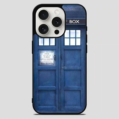 221B Of Tardis Doctor Who iPhone 15 Pro Max Case