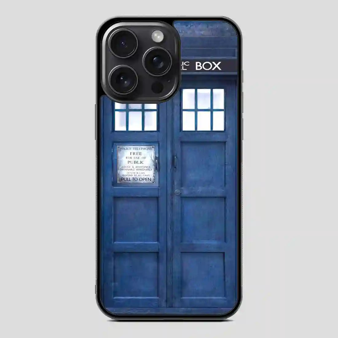 221B Of Tardis Doctor Who iPhone 15 Pro Case