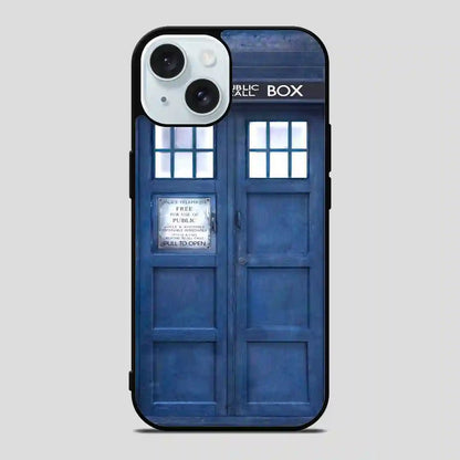 221B Of Tardis Doctor Who iPhone 15 Case