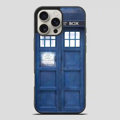 221B Of Tardis Doctor Who iPhone 16 Pro Max Case