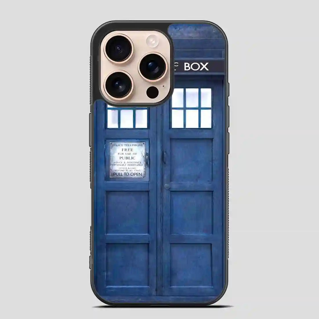 221B Of Tardis Doctor Who iPhone 16 Pro Case