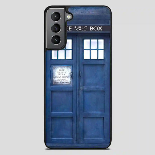 221B Of Tardis Doctor Who Samsung Galaxy S21 FE Case