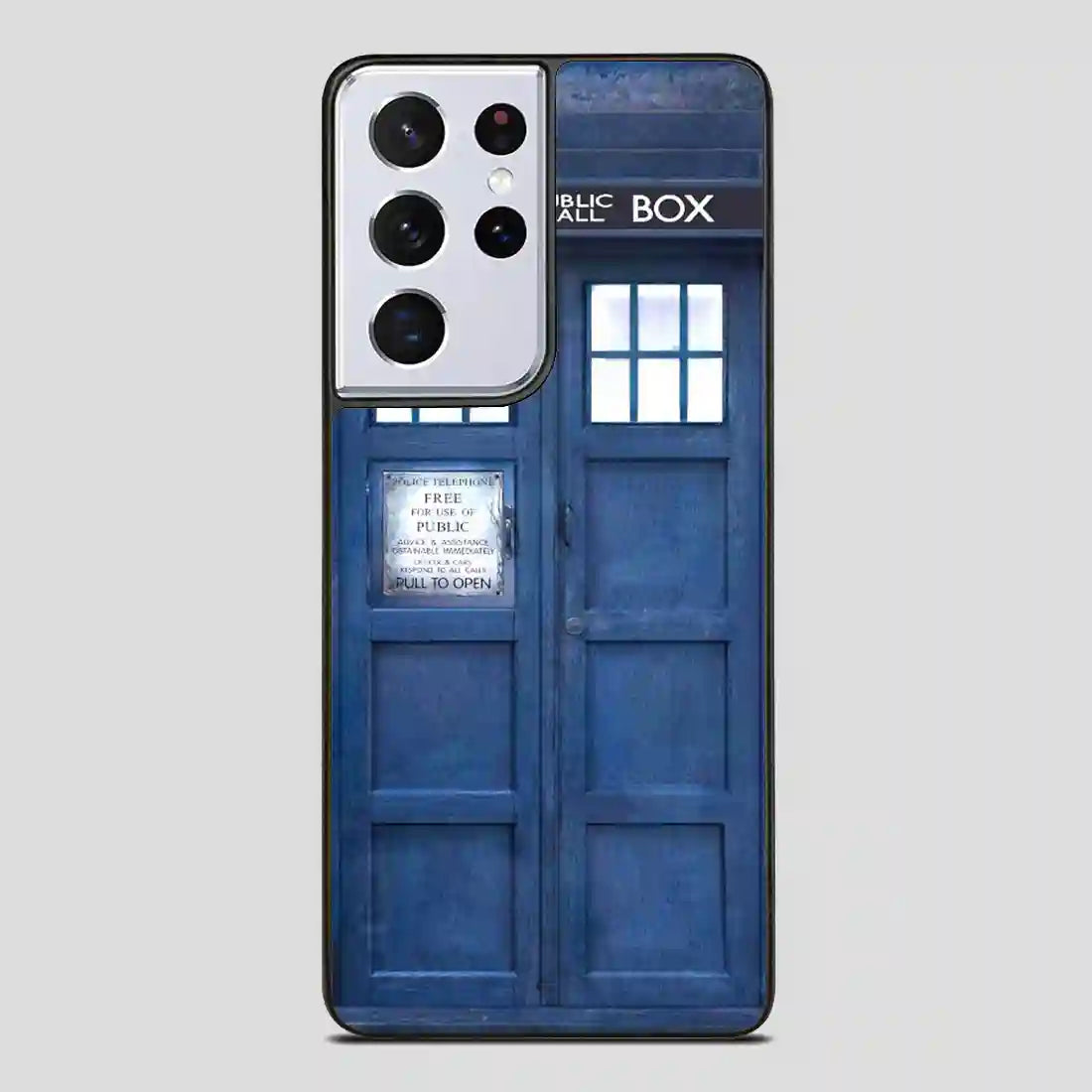 221B Of Tardis Doctor Who Samsung Galaxy S21 Ultra Case