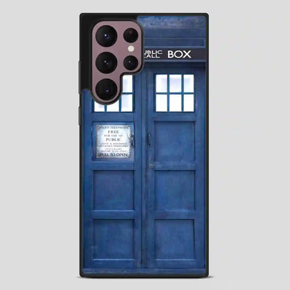 221B Of Tardis Doctor Who Samsung Galaxy S22 Ultra Case