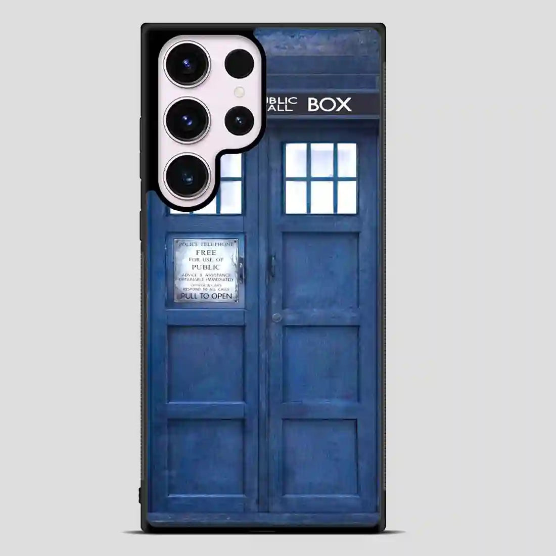 221B Of Tardis Doctor Who Samsung Galaxy S23 Ultra Case