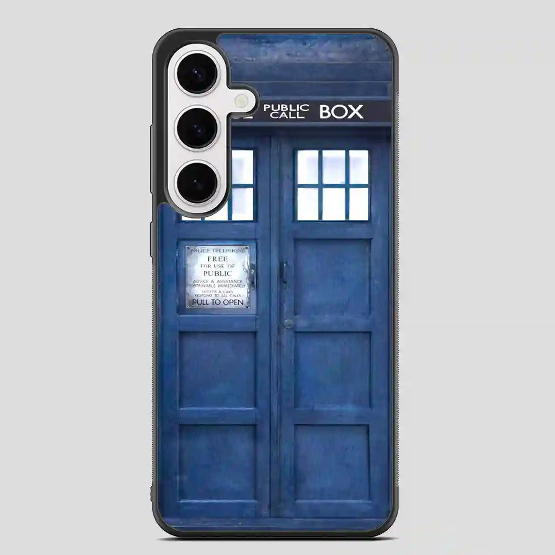 221B Of Tardis Doctor Who Samsung Galaxy S24 Plus Case