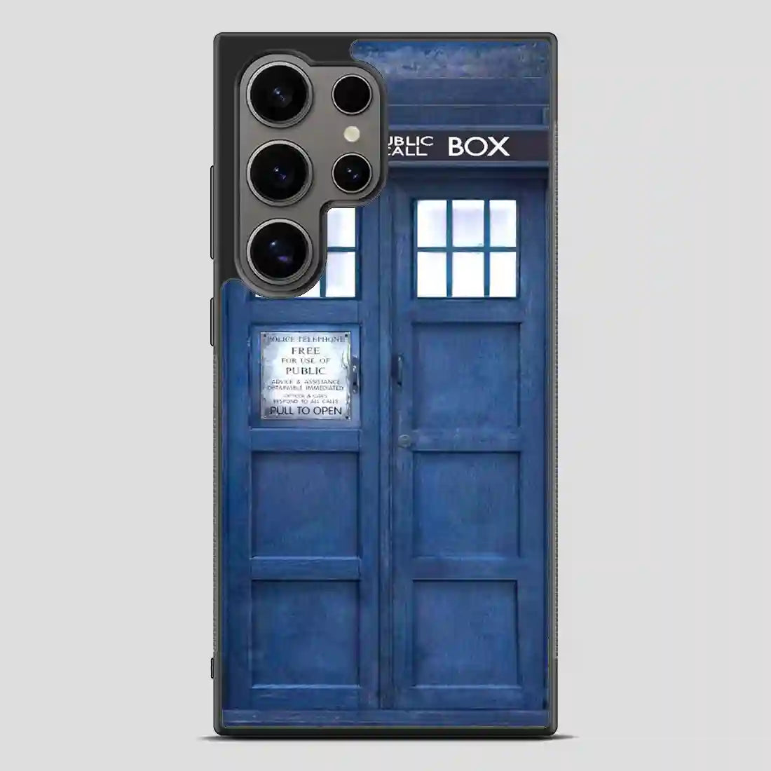 221B Of Tardis Doctor Who Samsung Galaxy S24 Ultra Case