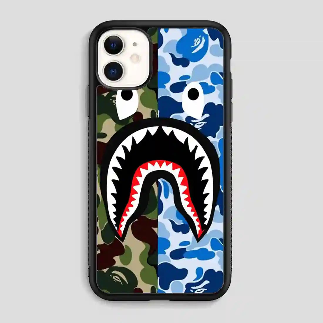 A Bathing Ape Blue Shark iPhone 11 Case