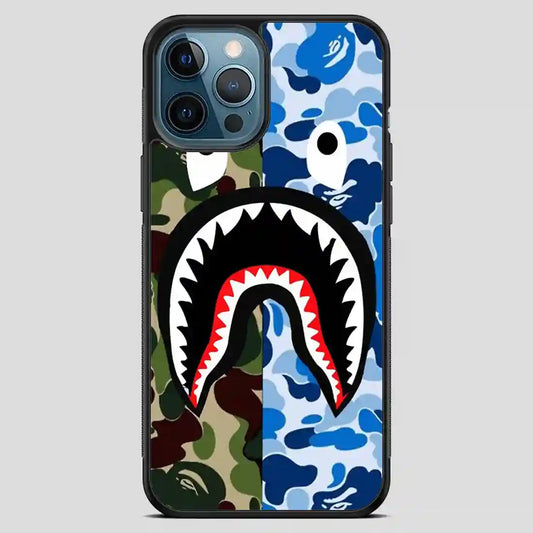 A Bathing Ape Blue Shark iPhone 12 Pro Max Case