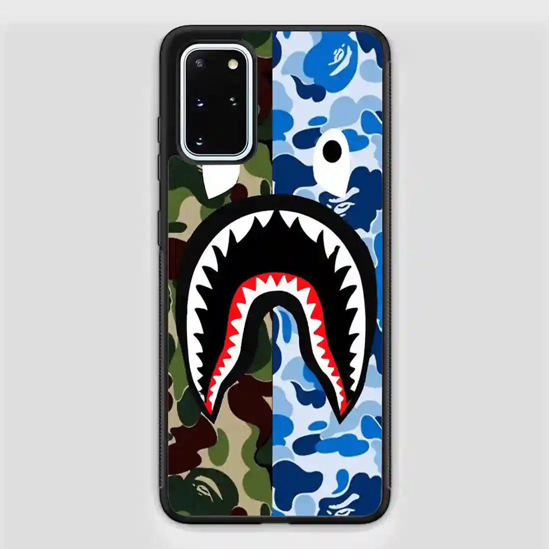 A Bathing Ape Blue Shark Samsung Galaxy S20 FE Case