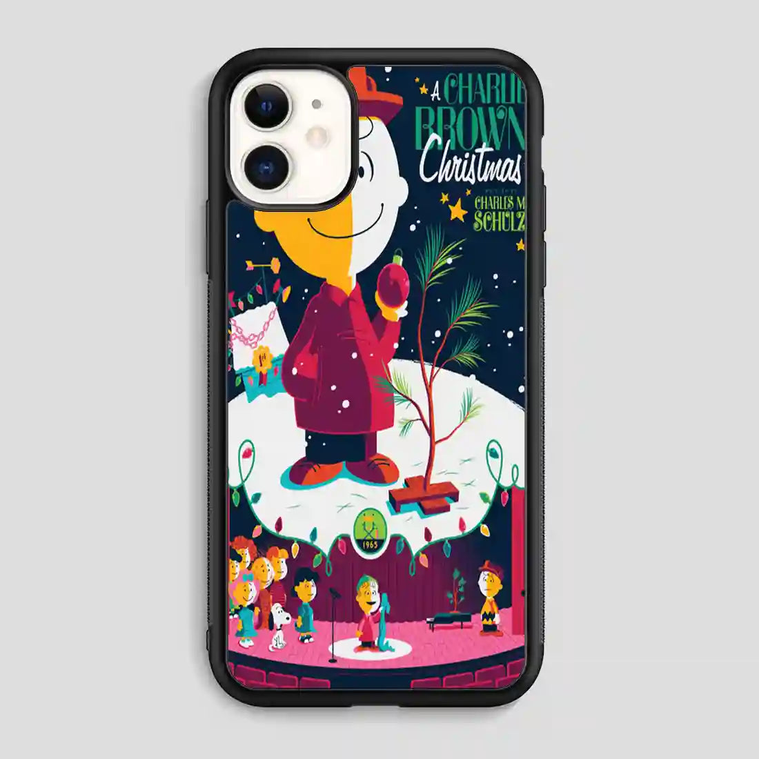 A Charlie Brown Christmas Poster iPhone 11 Case