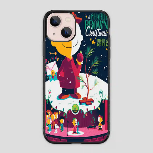 A Charlie Brown Christmas Poster iPhone 13 Mini Case