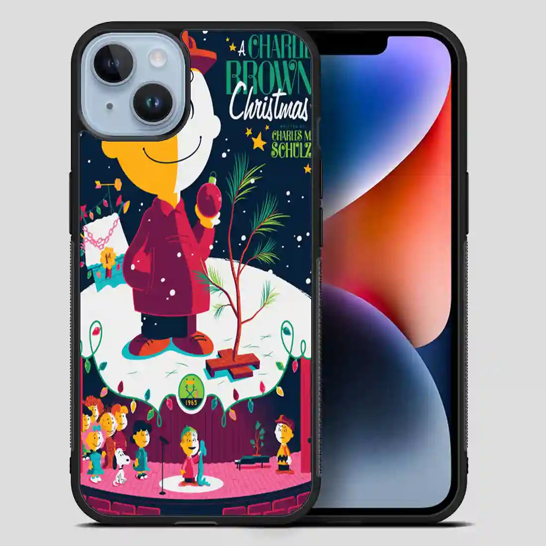 A Charlie Brown Christmas Poster iPhone 14 Plus Case