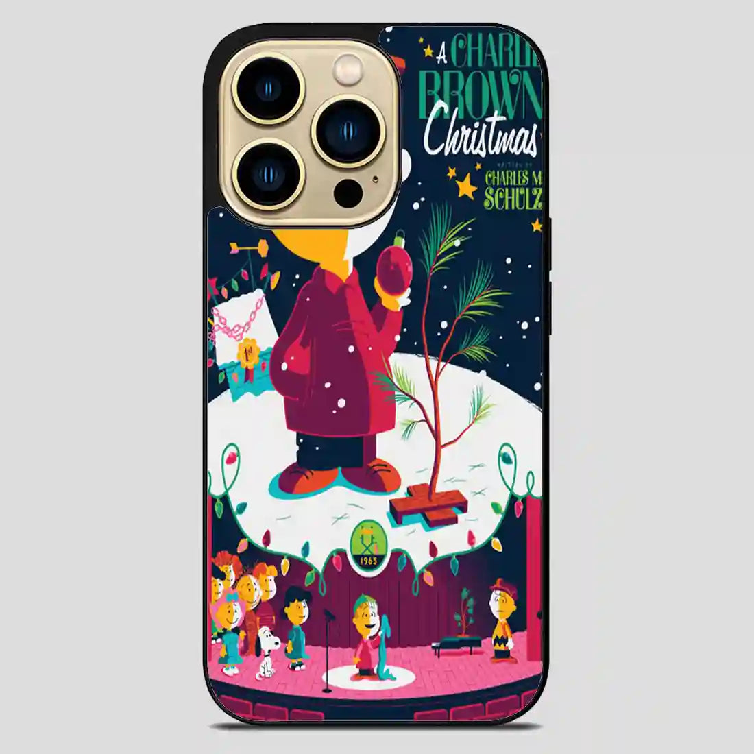 A Charlie Brown Christmas Poster iPhone 14 Pro Max Case