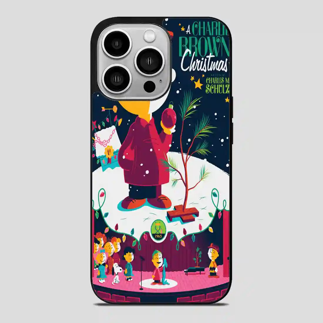 A Charlie Brown Christmas Poster iPhone 14 Pro Case