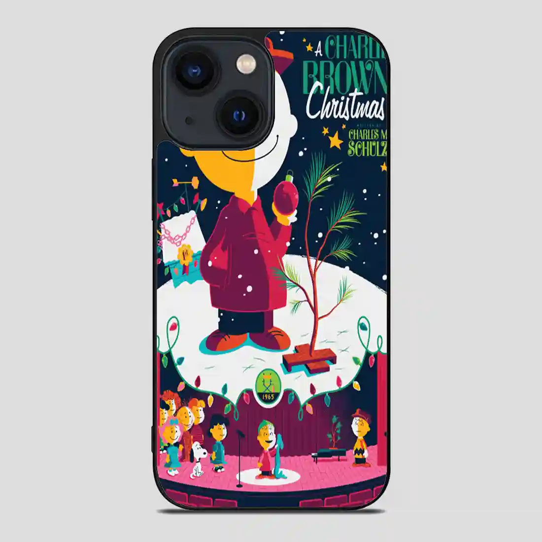 A Charlie Brown Christmas Poster iPhone 14 Case