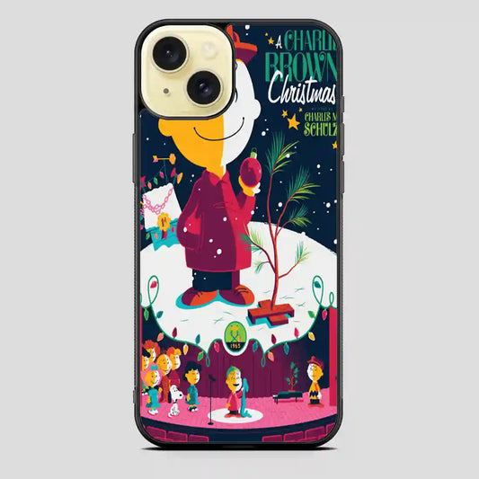 A Charlie Brown Christmas Poster iPhone 15 Plus Case