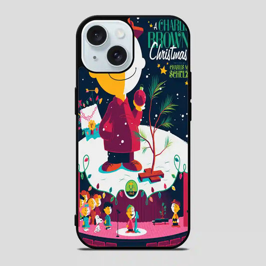 A Charlie Brown Christmas Poster iPhone 15 Case