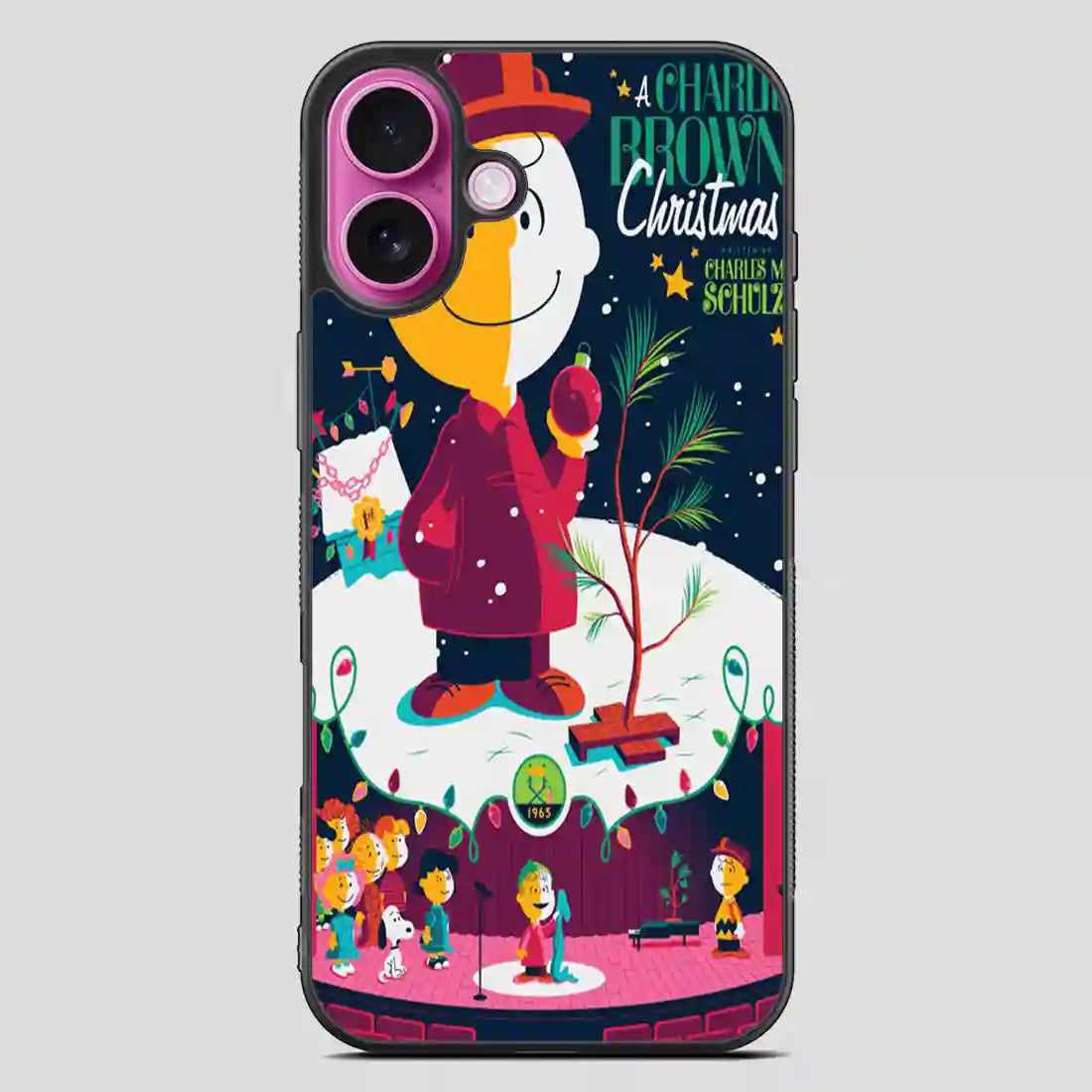 A Charlie Brown Christmas Poster iPhone 16 Plus Case