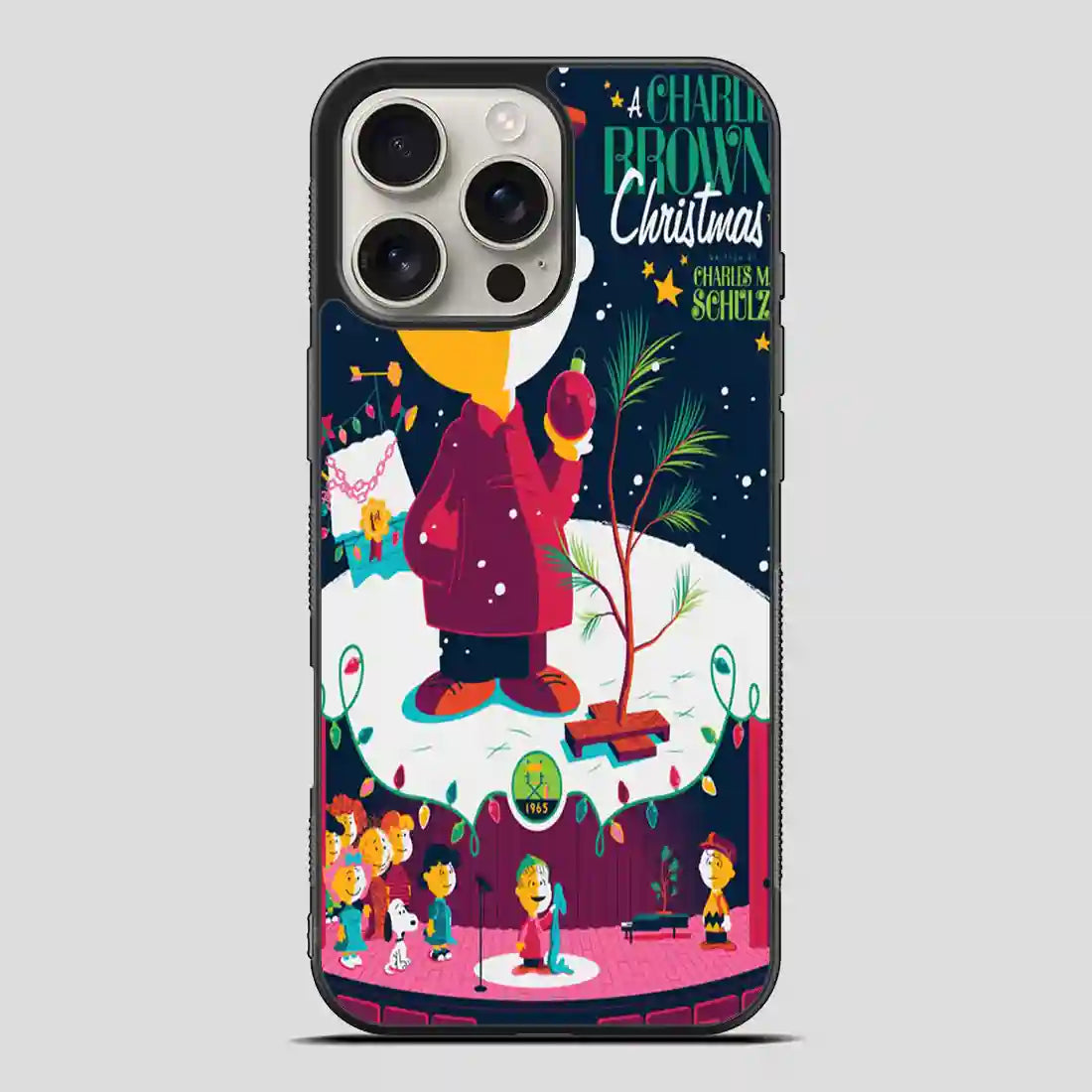 A Charlie Brown Christmas Poster iPhone 16 Pro Max Case