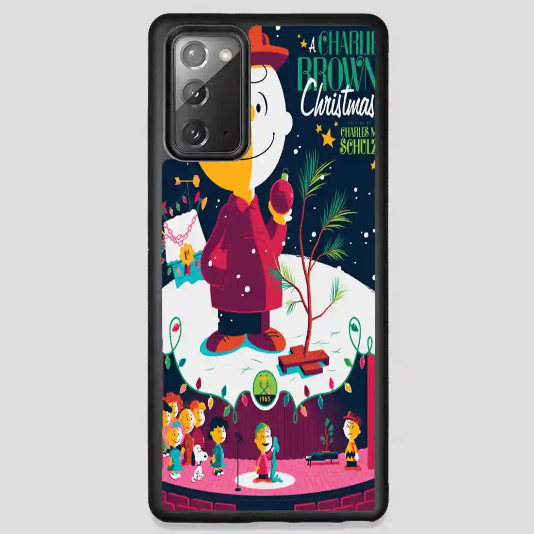 A Charlie Brown Christmas Poster Samsung Galaxy Note 20 Case