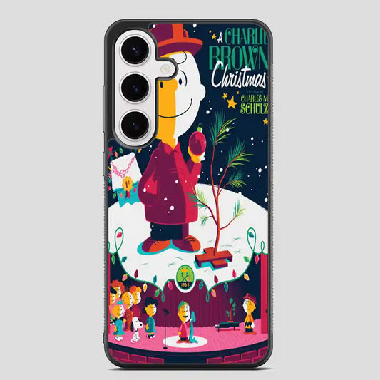 A Charlie Brown Christmas Poster Samsung Galaxy S24 Plus Case