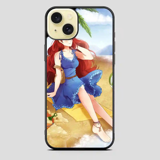 A Day At The Beach iPhone 15 Plus Case