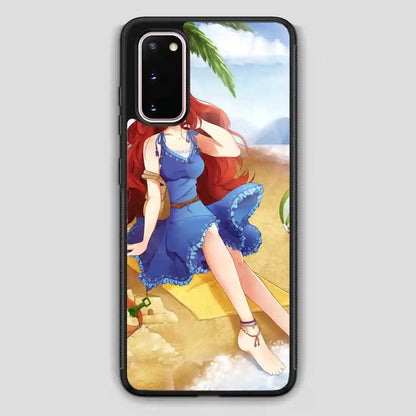 A Day At The Beach Samsung Galaxy S20 Case