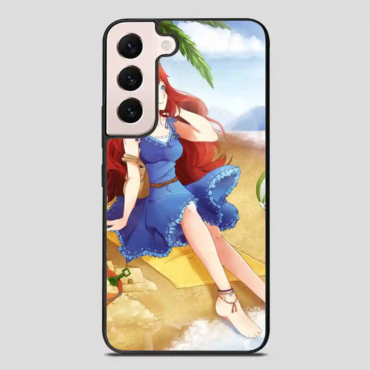 A Day At The Beach Samsung Galaxy S22 Plus Case