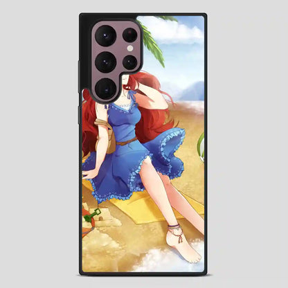 A Day At The Beach Samsung Galaxy S22 Ultra Case