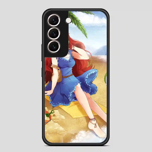 A Day At The Beach Samsung Galaxy S22 Case