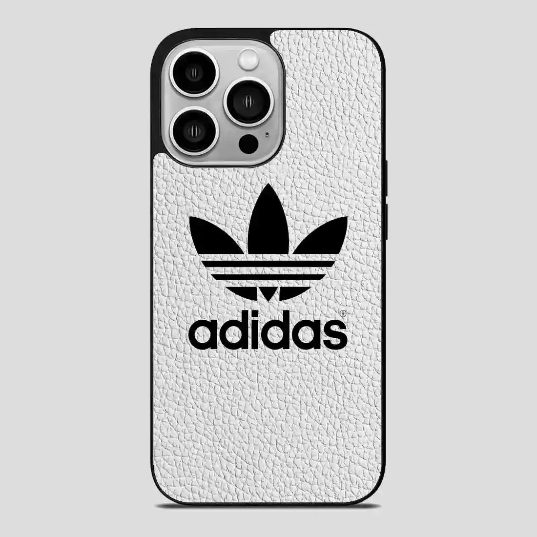 Adidas Art White iPhone 14 Pro Case