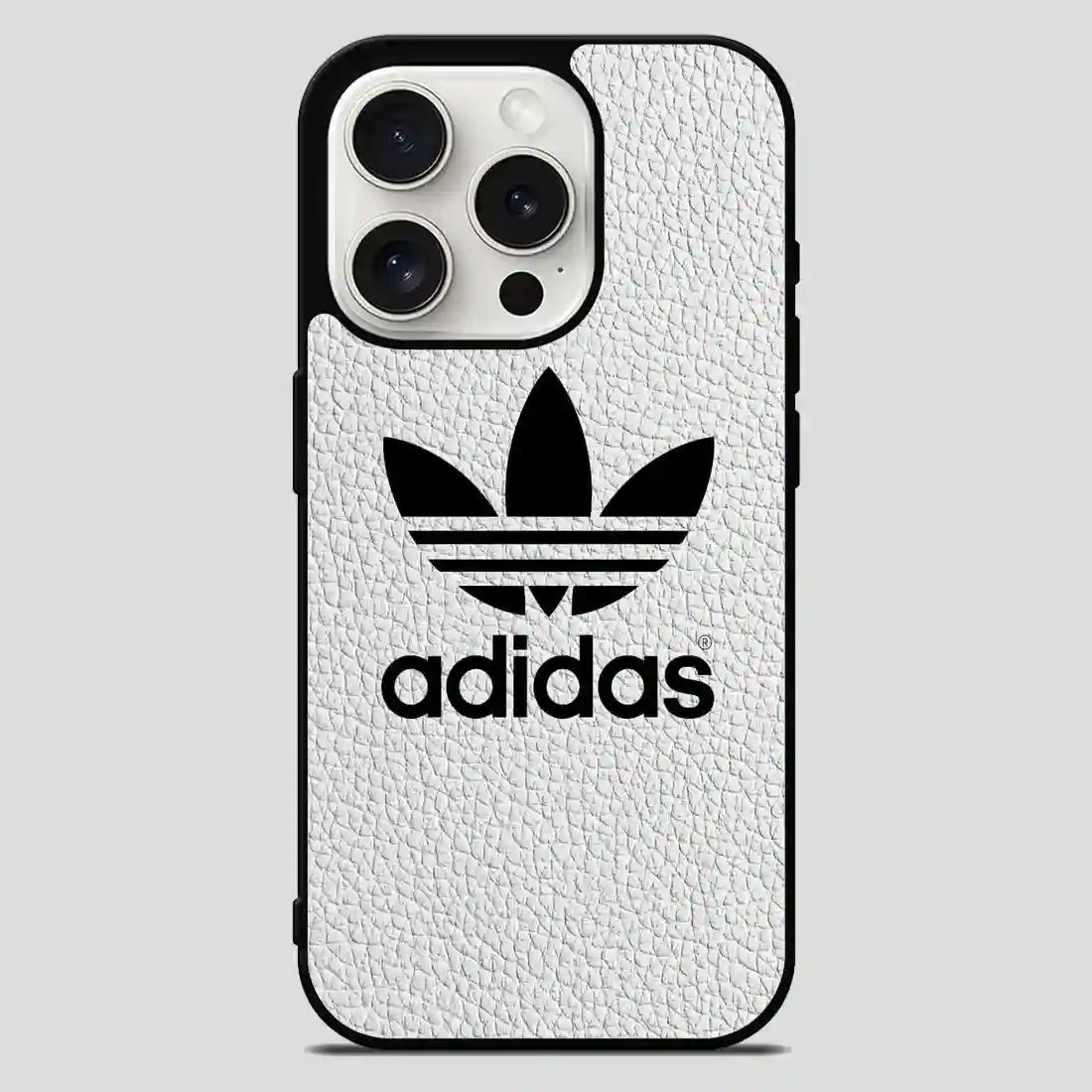 Adidas Art White iPhone 15 Pro Max Case