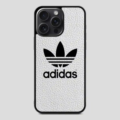 Adidas Art White iPhone 15 Pro Case