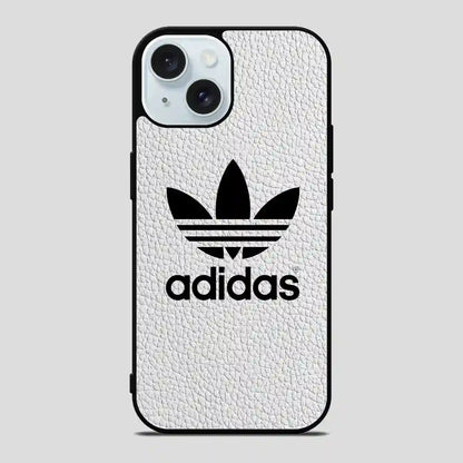 Adidas Art White iPhone 15 Case