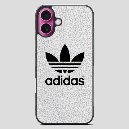 Adidas Art White iPhone 16 Plus Case