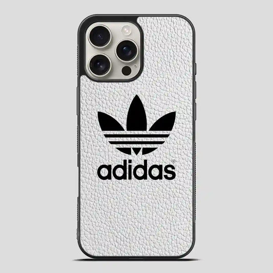 Adidas Art White iPhone 16 Pro Max Case