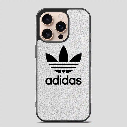 Adidas Art White iPhone 16 Pro Case