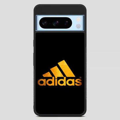 Adidas Black Brown Logo Google Pixel 8 Pro Case