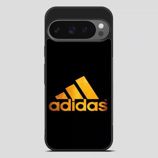 Adidas Black Brown Logo Google Pixel 9 Pro Case