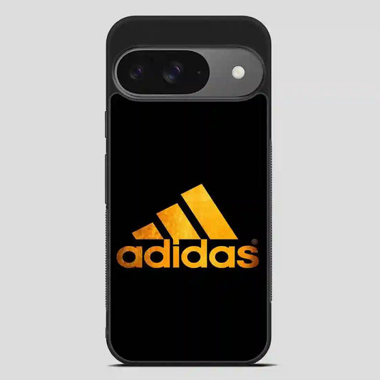 Adidas Black Brown Logo Google Pixel 9 Case