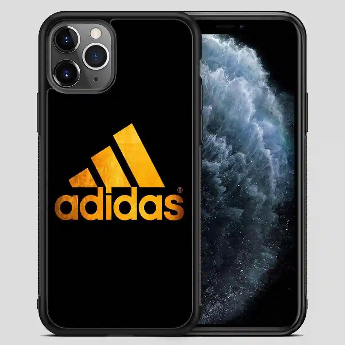 Adidas Black Brown Logo iPhone 11 Pro Max Case