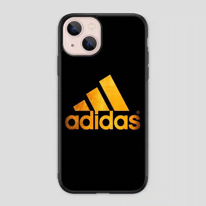 Adidas Black Brown Logo iPhone 13 Mini Case